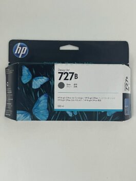 HP DesignJet 727 / 727B Gray Ink Cartridge, 130ml (B3P24A)