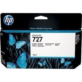 HP DesignJet 727 / 727B Photo Black Ink Cartridge, 130ml (B3P23A)