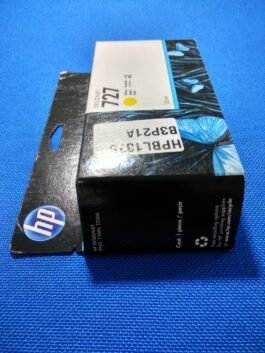 HP DesignJet 727 / 727B Yellow Ink Cartridge, 130ml (B3P21A)