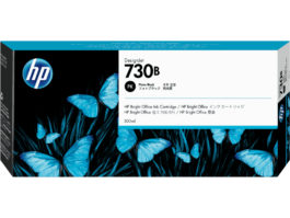 HP 730B 300-ml Photo Black DesignJet Ink Cartridge (3ED49A)
