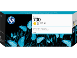 HP 730B 300-ml Yellow DesignJet Ink Cartridge (P2V70A)