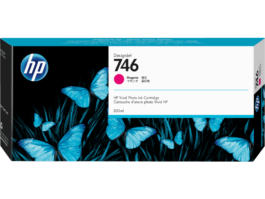 HP 746 Magenta DesignJet Ink Cartridge, 300ml (P2V78A)