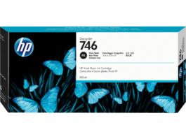 HP 746 Photo Black DesignJet Ink Cartridge, 300ml (P2V82A)