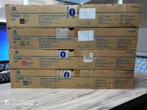 Konica Minolta TN 619 Toner Cartridge Set, BK/C/Y/M - Image 2
